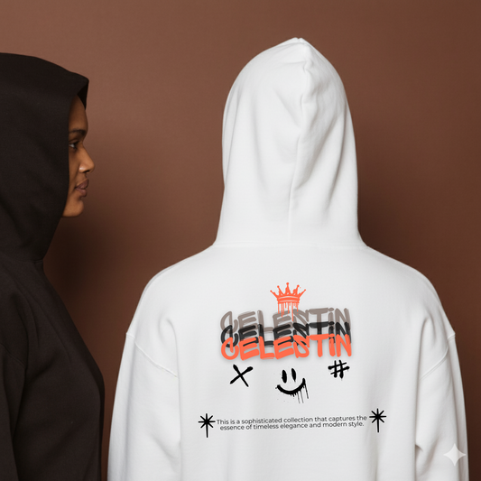 Hoodie/Saco “Celestin Crown” – Edición Exclusiva Roja